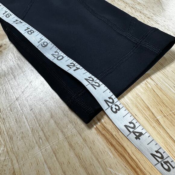Lululemon Pace Rival Crop 22" Black Women's Yoga Leggings Size 2 Good Condition - Picture 9 of 9